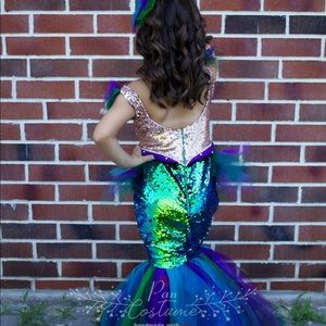 Mermaid costume luxurious